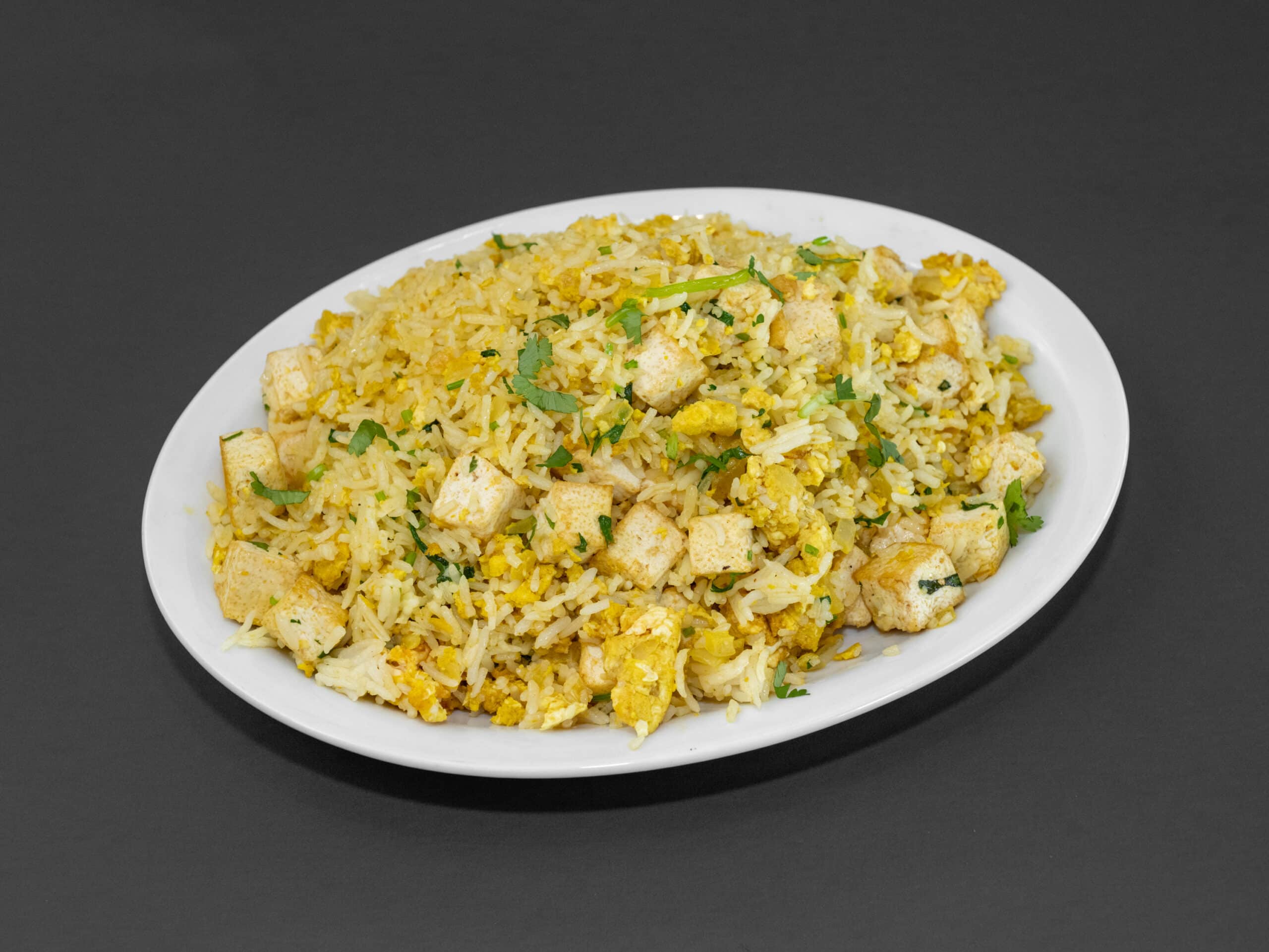 Tofu Egg Fried Rice